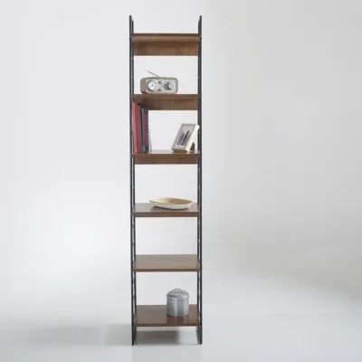 Стеллаж для хранения в стиле Loft Черный NS-1804 1930x450x450 мм