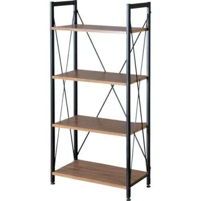 Стеллаж для хранения в стиле Loft NS-1807 1230x600x250 мм Черный