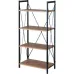 Стеллаж для хранения в стиле Loft NS-1807 1230x600x250 мм Черный