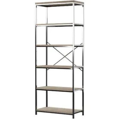 Стеллаж для хранения в стиле Loft Белый NS-1818 1830x800x350 мм