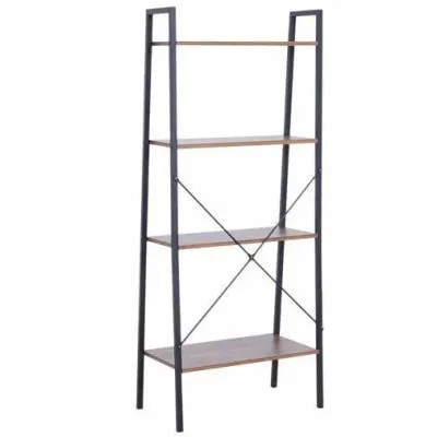 Стеллаж для хранения в стиле Loft Черный NS-1824 1430x600x350 мм