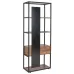 Стелаж для зберігання в стилі Loft NS-1842 1680x600x300 мм Черный