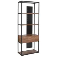 Стеллаж для хранения в стиле Loft NS-1842 1680x600x300 мм Черный