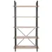 Стеллаж для хранения в стиле Loft NS-1846 1630x850x350 мм Черный