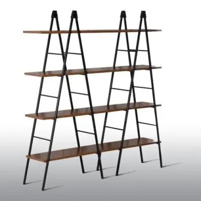 Стеллаж для хранения в стиле Loft Черный NS-1847 1830x1400x300 мм