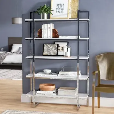Стеллаж для хранения в стиле Loft NS-1850 1580x1000x300 мм Серый Стеллаж для хранения в стиле Loft NS-1850 1580x1000x300 мм Серый