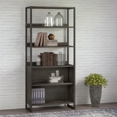Стеллаж для хранения в стиле Loft NS-1856 1830x800x350 мм Черный