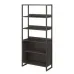 Стеллаж для хранения в стиле Loft NS-1856 1830x800x350 мм Черный