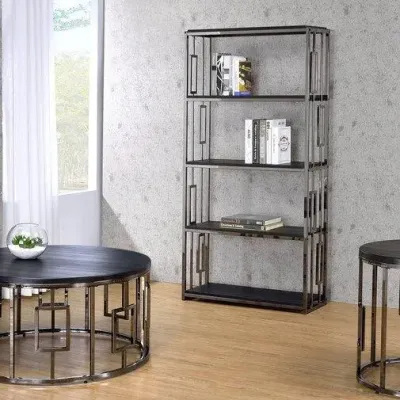Стелаж для зберігання в стилі Loft NS-1859 1780x900x350 мм Черный
