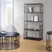 Стелаж для зберігання в стилі Loft NS-1859 1780x900x350 мм Черный