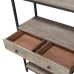 Стеллаж для хранения в стиле Loft NS-1868 2130x1000x400 мм Черный Стеллаж для хранения в стиле Loft NS-1868 2130x1000x400 мм Черный