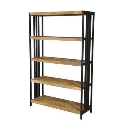 Стеллаж для хранения в стиле Loft NS-1874 1830x1150x350 мм Черный