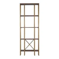 Стелаж для зберігання в стилі Loft NS-1881 2180x800x350 мм Коричневый Стелаж для зберігання в стилі Loft NS-1881 2180x800x350 мм Коричневый