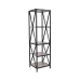 Стеллаж для хранения в стиле Loft NS-1883 1530x450x400 мм Черный