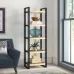Стеллаж для хранения в стиле Loft Черный NS-1884 1830x600x400 мм Стеллаж для хранения в стиле Loft Черный NS-1884 1830x600x400 мм