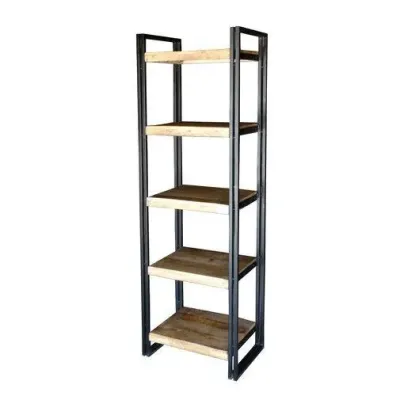 Стеллаж для хранения в стиле Loft Черный NS-1884 1830x600x400 мм