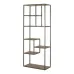Стеллаж для хранения в стиле Loft NS-1893 2030x800x400 мм Черный