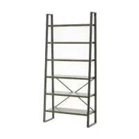 Стеллаж для хранения в стиле Loft NS-1897 1930x900x350 мм Черный