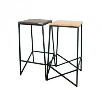 Барный стул в стиле Loft NS-190 830x400x400 мм Черный Барный стул в стиле Loft NS-190 830x400x400 мм Черный