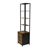 Стелаж для зберігання в стилі Loft NS-1920 1830x450x450 мм Черный Стелаж для зберігання в стилі Loft NS-1920 1830x450x450 мм Черный