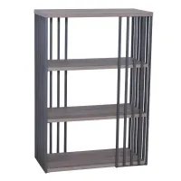 Стелаж для зберігання в стилі Loft NS-1927 930x600x240 мм Черный Стелаж для зберігання в стилі Loft NS-1927 930x600x240 мм Черный