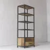 Стеллаж для хранения в стиле Loft NS-1932 1830x600x420 мм Черный