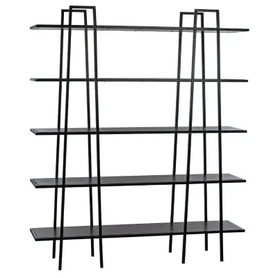 Стеллаж для хранения в стиле Loft NS-1933 400 мм Черный