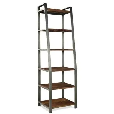 Стеллаж для хранения в стиле Loft NS-1937 1830x550x400 мм Черный