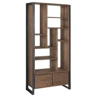 Стеллаж для хранения в стиле Loft NS-1950 1830x900x350 мм Черный