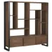 Стеллаж для хранения в стиле Loft NS-1951 1730x1560x350 мм Черный Стеллаж для хранения в стиле Loft NS-1951 1730x1560x350 мм Черный
