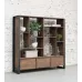 Стеллаж для хранения в стиле Loft NS-1951 1730x1560x350 мм Черный