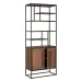 Стеллаж для хранения в стиле Loft NS-1952 2030x800x400 мм Черный