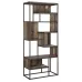 Стелаж для зберігання в стилі Loft NS-1954 1830x800x350 мм Черный