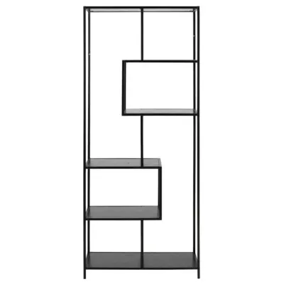 Стеллаж для хранения в стиле Loft NS-1961 1880x800x350 мм Черный Стеллаж для хранения в стиле Loft NS-1961 1880x800x350 мм Черный