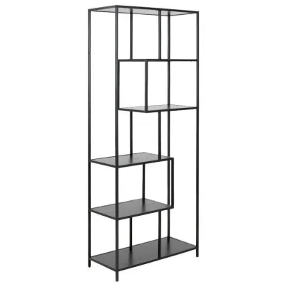 Стеллаж для хранения в стиле Loft NS-1961 1880x800x350 мм Черный