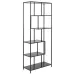 Стеллаж для хранения в стиле Loft NS-1961 1880x800x350 мм Черный
