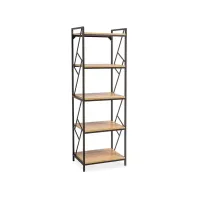 Стелаж для зберігання в стилі Loft NS-1966 1830x600x400 мм Черный Стелаж для зберігання в стилі Loft NS-1966 1830x600x400 мм Черный