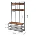 Стійка для одягу в стилі Loft NS-1994 1890x1000x400 мм Черный