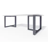 Стойка для стола в стиле Loft NS-1998 600 мм Серый