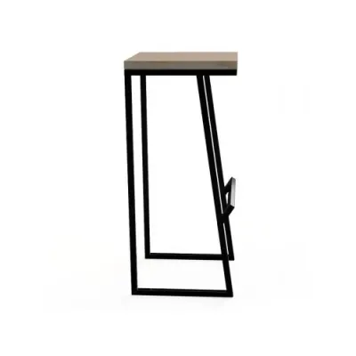 Барный стул в стиле Loft NS-202 830x400x360 мм Черный Барный стул в стиле Loft NS-202 830x400x360 мм Черный