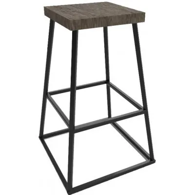 Стул в стиле Loft NS-2082 550x320x320 мм Черный