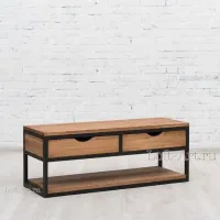 Тумба підставка для TV у стилі Loft NS-2098 680x1200x400 мм Черный Тумба підставка для TV у стилі Loft NS-2098 680x1200x400 мм Черный