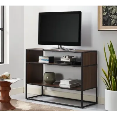 Тумба підставка для TV у стилі Loft NS-2104 830x1200x400 мм Черный