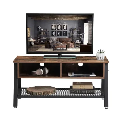 Тумба подставка для TV в стиле Loft NS-2106 530x1000x400 мм Черный