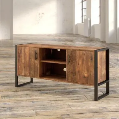 Тумба підставка для TV у стилі Loft NS-2110 730x1500x450 мм Черный