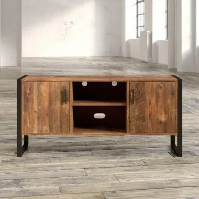 Тумба підставка для TV у стилі Loft NS-2110 730x1500x450 мм Черный