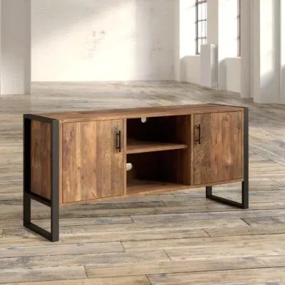 Тумба підставка для TV у стилі Loft NS-2110 730x1500x450 мм Черный