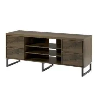 Тумба подставка для TV в стиле Loft NS-2111 830x1200x300 мм Черный Тумба подставка для TV в стиле Loft NS-2111 830x1200x300 мм Черный
