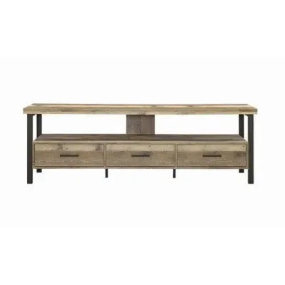 Тумба підставка для TV у стилі Loft NS-2113 630x1600x380 мм Черный