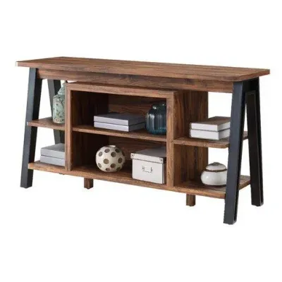 Тумба подставка для TV в стиле Loft NS-2115 930x1200x380 мм Черный